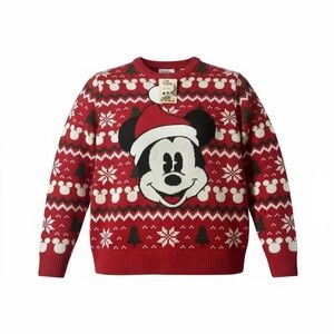 Men’s Disney Mickey Mouse Christmas Sweater X Primark NWT